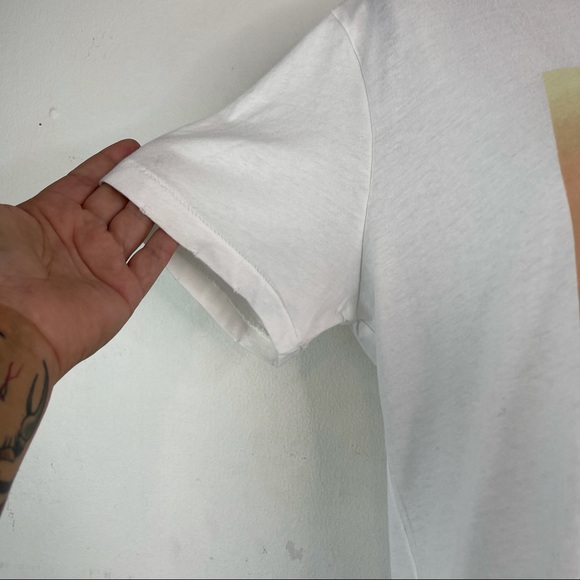 David Bowie Ziggy Stardust Distressed Tee NWT Size L - Picture 8 of 10